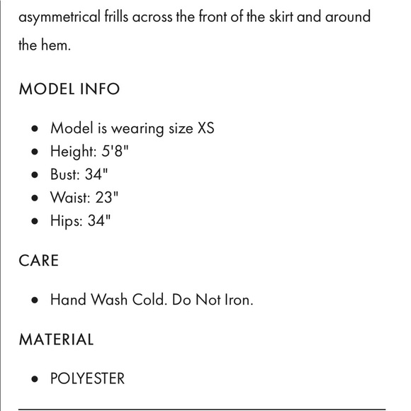 Selfie Leslie Frilled to Meet You Dress Red - Picture 7 of 7